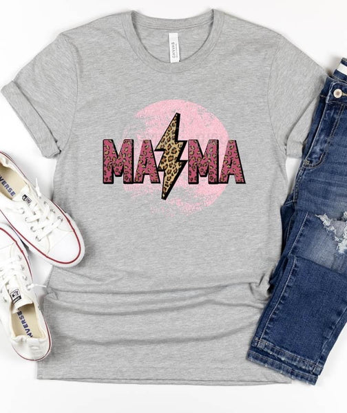 Mama Lightning Bolt Screenprint RTS