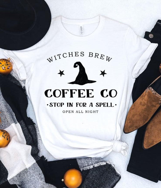 Witches Brew Coffee Co Screenprint RTS