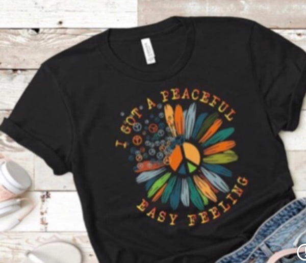 Peaceful Easy Feeling Screen Print RTS