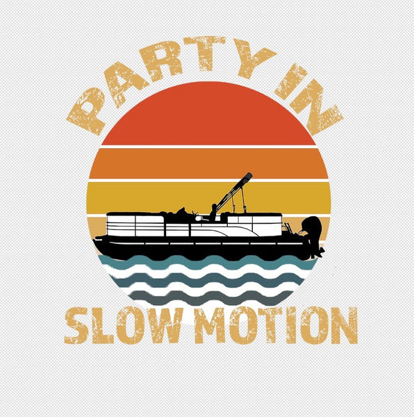 Party In Slow Motion Screen Print RTS