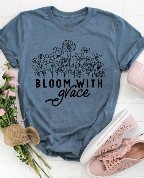 Bloom With Grace Screen Print RTS
