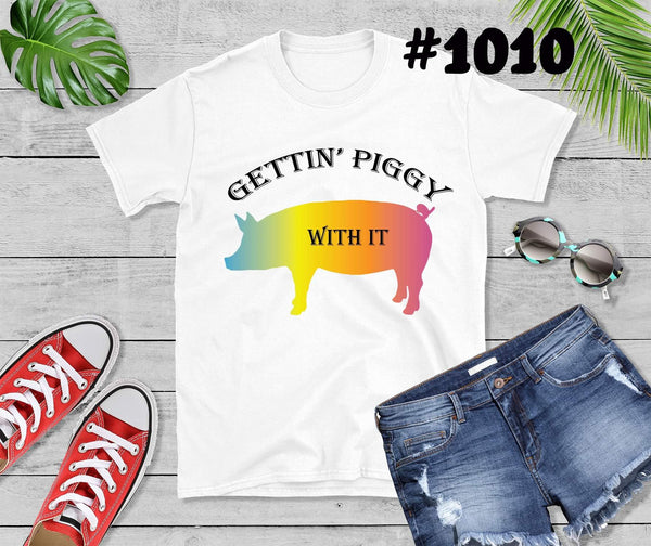 #1010 Gettin Piggy With It/pastels