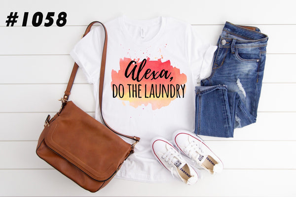#1058 Alexa Do The Laundry
