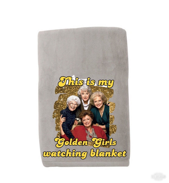 Golden Girls Blanket Sublimation Transfer