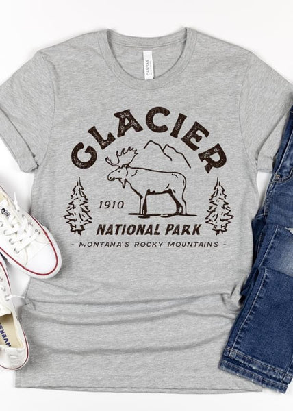 Glacier National Park Screenprint RTS