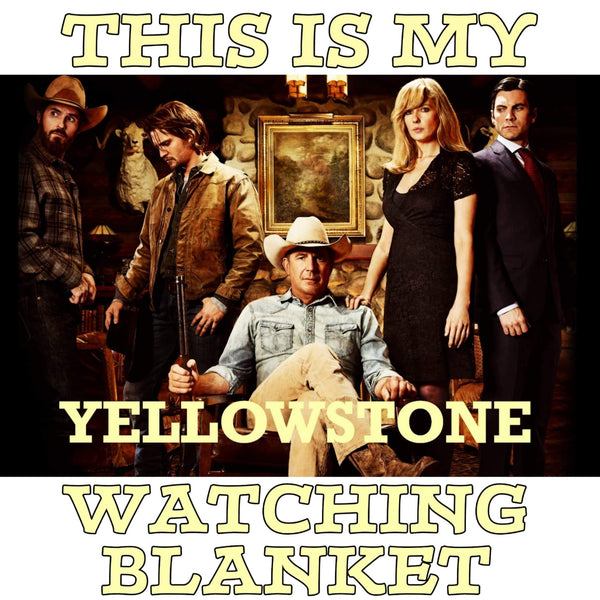 Yellowstone Blanket Sublimation Transfer