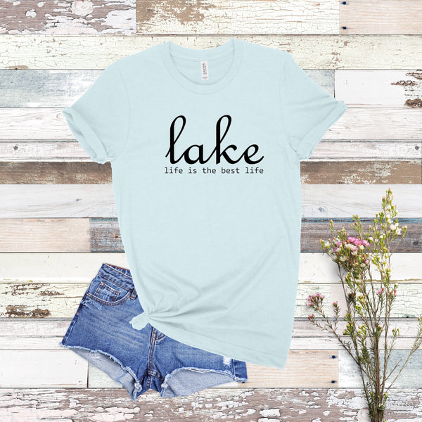 Lake life is the best life Screen Print RTS