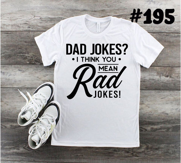 #195 Dad Jokes Rad Jokes