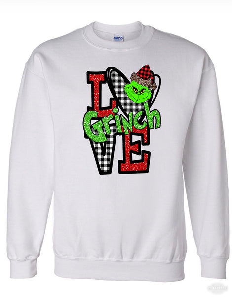 Grinch Love Sublimation Transfer