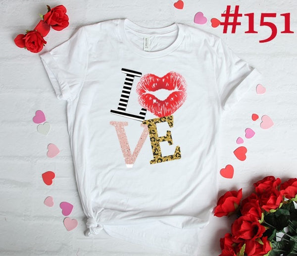 #151 Love Sublimation Graphic T-Shirt